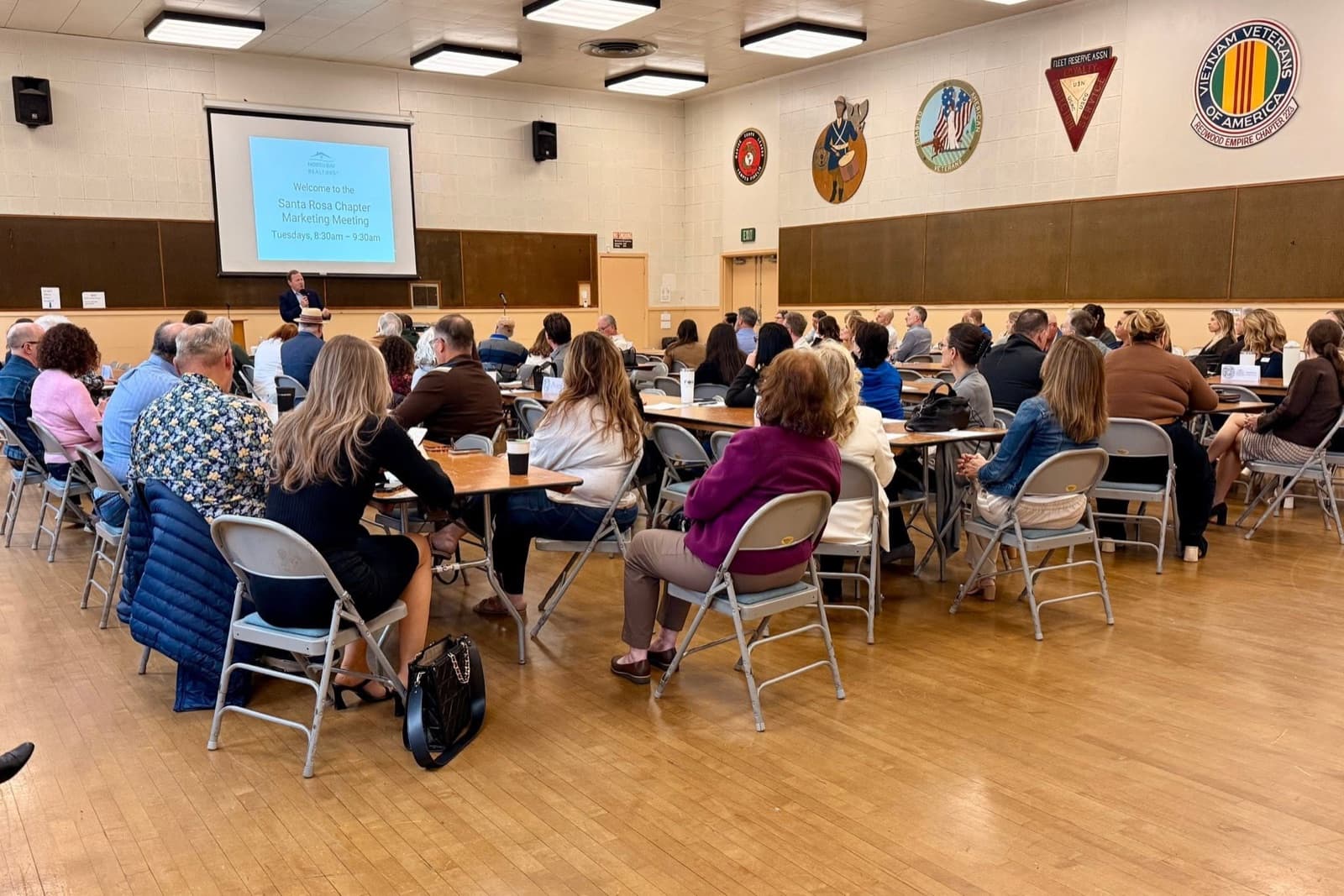Members at a NORBAR Santa Rosa Chapter marketing meeting